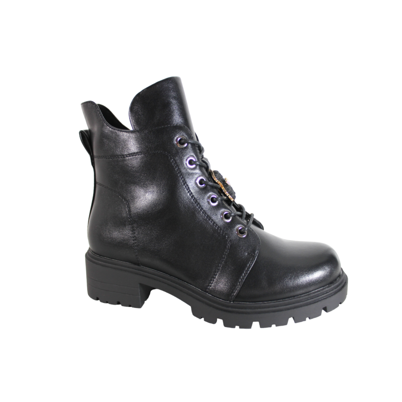 Botki Weide 6061-1 Czarne Lico