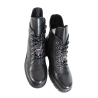 Botki Weide 6061-1 Czarne Lico