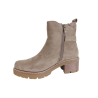 Botki Basido K6556-2 Beż Zamsz