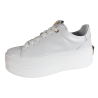 Sneakersy Carinii B10016 Skóra Białe Lico