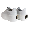 Sneakersy Carinii B10016 Skóra Białe Lico