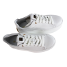 Sneakersy Carinii B10016 Skóra Białe Lico