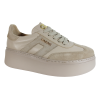 Sneakersy Carinii B9882 Skóra Beż Lico