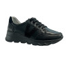 Adidasy Sneakersy VINCEZA 7918 Skóra Czarne Lico