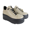 Sneakersy Karino 5274 Skóra Beż Lico