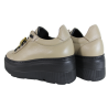 Sneakersy Karino 5274 Skóra Beż Lico