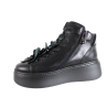 Sneakersy Carinii B9729 Skóra Czarne Lico