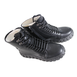 Botki Filippo DBT6312 Skóra Czarne Lico
