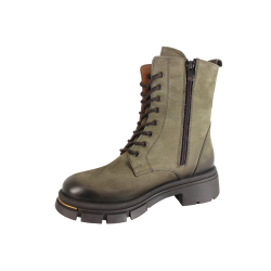 Botki Venezia Y010NUKHOBB044 Skóra Zielony Nubuk