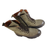 Botki Venezia Y010NUKHOBB044 Skóra Zielony Nubuk