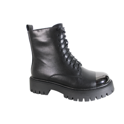 Botki Filippo DBT6405 Skóra Czarne Lico