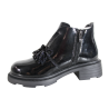 Botki Filippo DBT6370 Skóra Czarny Lakier