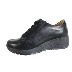 Sneakersy Vinceza 7932 Skóra Czarne Lico
