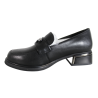 Półbuty Vinceza 77102 Skóra Czarne Lico