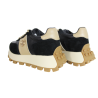 Sneakersy Goodin GD-XF-152 Skóra Czarny Zamsz