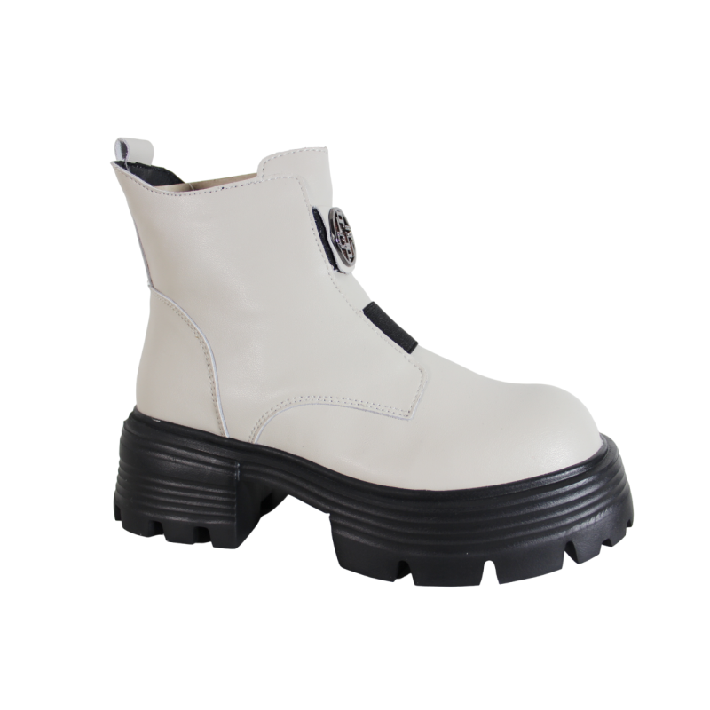 Botki Filippo DBT6432 Skóra Beż Lico