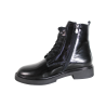 Botki Ravini H-3798 Skóra Czarny Lakier