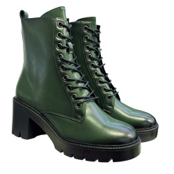 Botki Trapery Vinceza 58329 Zielone Lico