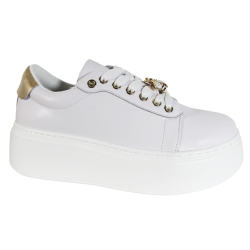 Sneakersy Vinceza 89101 Skóra Białę Lico