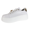 Sneakersy Vinceza 89101 Skóra Białę Lico