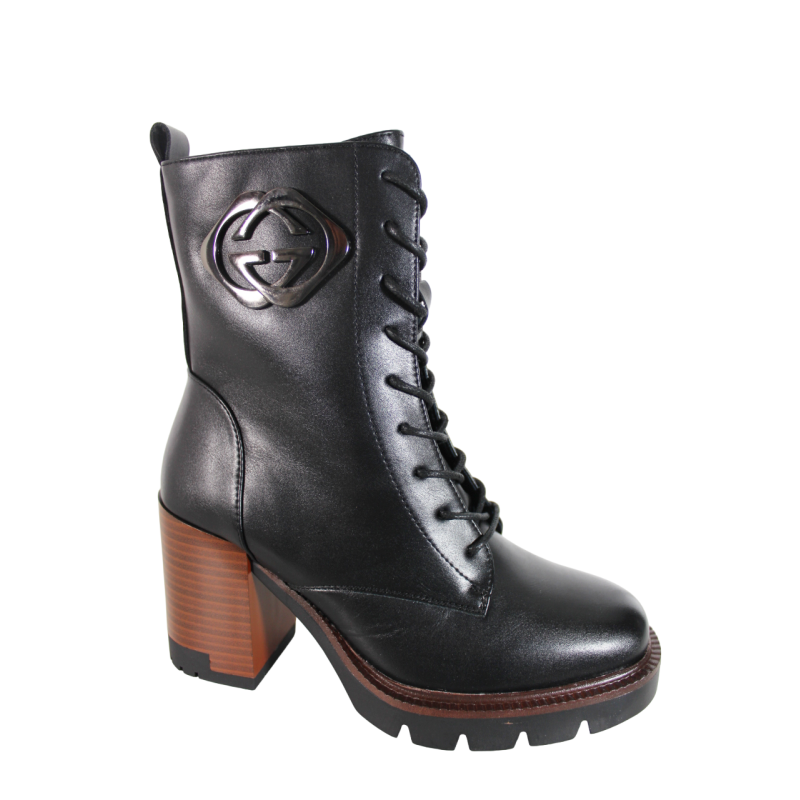 Botki Vinceza 58359 Czarne Lico