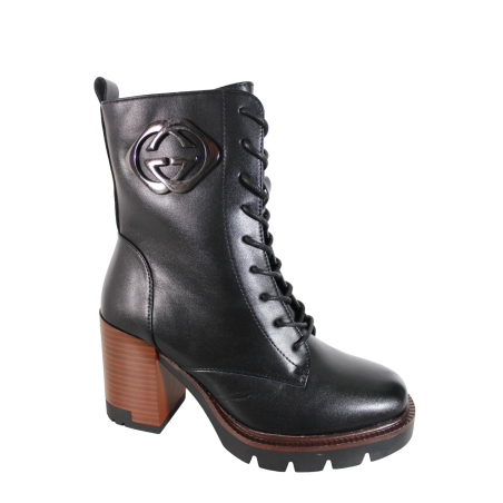 Botki Vinceza 58359 Czarne Lico