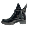 Botki VINCEZA 58136 Czarny Lakier