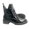 Botki VINCEZA 58136 Czarny Lakier