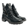 Botki VINCEZA 58136 Czarny Lakier