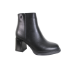 Botki Vinceza 77105 Skóra Czarne Lico