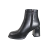 Botki Vinceza 77105 Skóra Czarne Lico