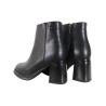 Botki Vinceza 77105 Skóra Czarne Lico