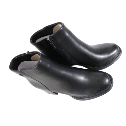 Botki Vinceza 77105 Skóra Czarne Lico