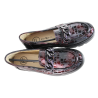 Półbuty Filippo DP6467 Skóra Bordo Lakier