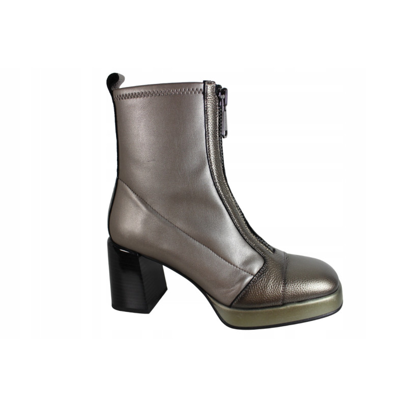 BOTKI HISPANITAS HI243658 SKÓRA BOLMET BASALT