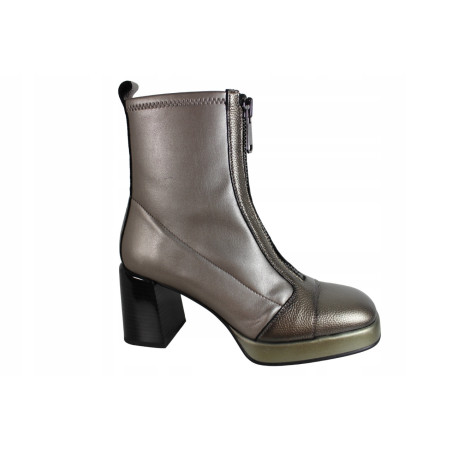 BOTKI HISPANITAS HI243658 SKÓRA BOLMET BASALT