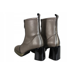 BOTKI HISPANITAS HI243658 SKÓRA BOLMET BASALT