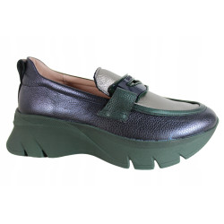 PÓŁBUTY HISPANITAS CHI243631 SKÓRA BOLMET MIDNIGHT LICO