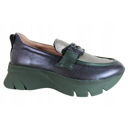 PÓŁBUTY HISPANITAS CHI243631 SKÓRA BOLMET MIDNIGHT LICO