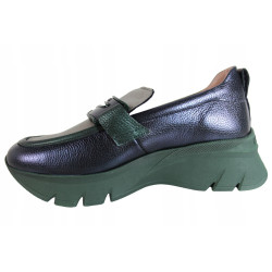 PÓŁBUTY HISPANITAS CHI243631 SKÓRA BOLMET MIDNIGHT LICO