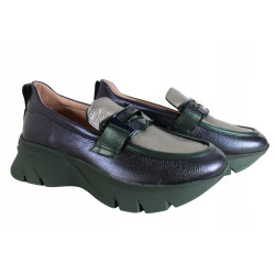 PÓŁBUTY HISPANITAS CHI243631 SKÓRA BOLMET MIDNIGHT LICO