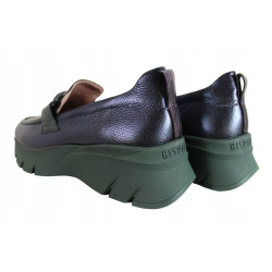 PÓŁBUTY HISPANITAS CHI243631 SKÓRA BOLMET MIDNIGHT LICO