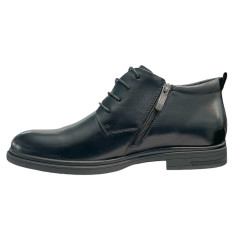 Botki Andiamo W24391108A Skóra Czarne Lico