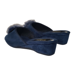 Kapcie Pantofle Damskie Inblu RR00001H  Granatowe