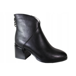 Botki Damskie Filippo DP4860 Czarne Lico