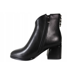 Botki Damskie Filippo DP4860 Czarne Lico
