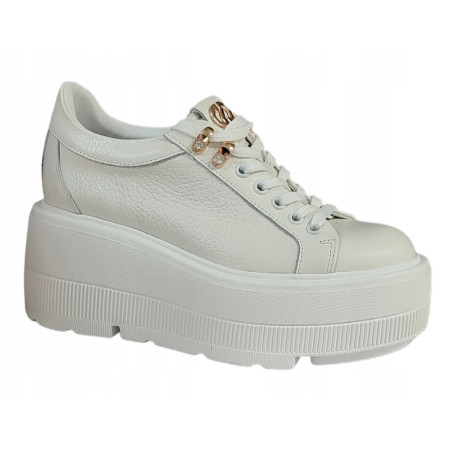 Sneakersy Półbuty Damskie Carinii b9302 Skóra
