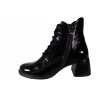 Botki Damskie Nessi 23547 R.36 Skora Czarny Lakier