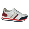 Sneakersy Damskie Artiker 48C1389 Skóra Białe Lico