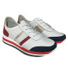 Sneakersy Damskie Artiker 48C1389 Skóra Białe Lico